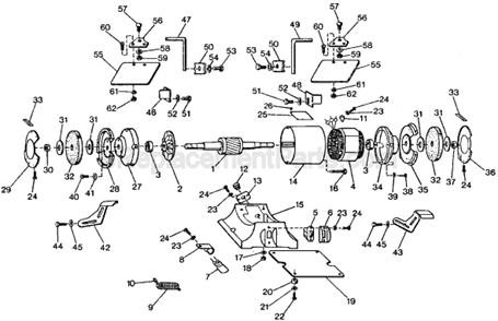 Part Location Diagram of 99391-05 DeWALT Washer